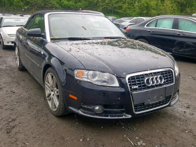 WAUDF48H29K010237 - 2009 AUDI A4 2.0T CA BLACK photo 1