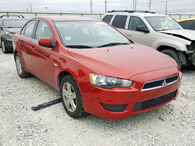 JA3AU26U08U042248 - 2008 MITSUBISHI LANCER ES RED photo 1