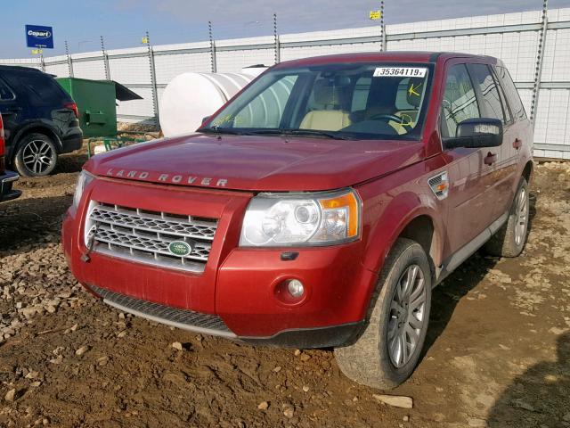 SALFP24N38H030722 - 2008 LAND ROVER LR2 SE RED photo 2