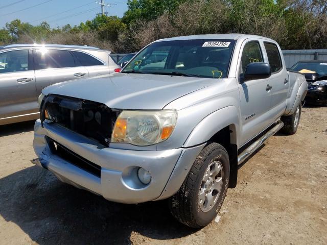 5TEKU72N57Z379795 - 2007 TOYOTA TACOMA DOUBLE CAB PRERUNNER LONG BED  photo 2