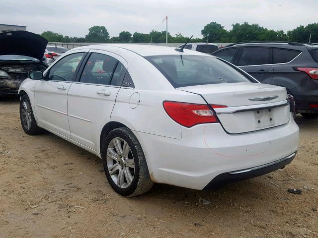 1C3CCBBB9DN732347 - 2013 CHRYSLER 200 TOURIN WHITE photo 3