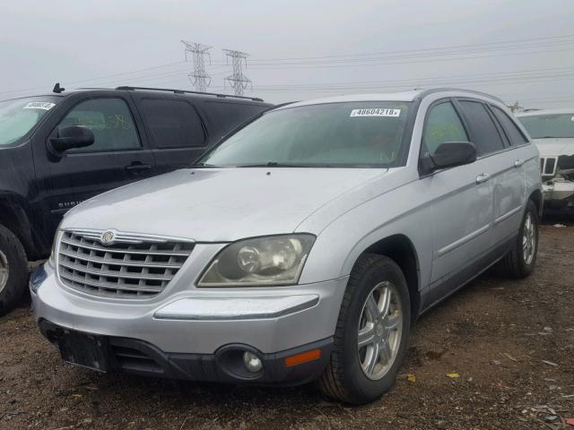 2C8GM68434R581839 - 2004 CHRYSLER PACIFICA SILVER photo 2