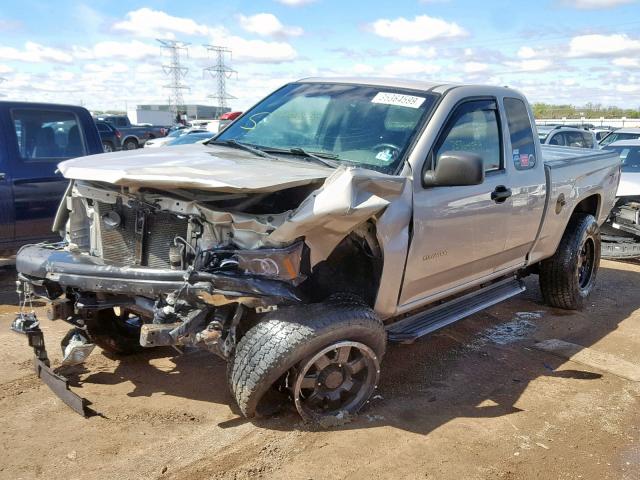 1GCDT196648131995 - 2004 CHEVROLET COLORADO GRAY photo 2