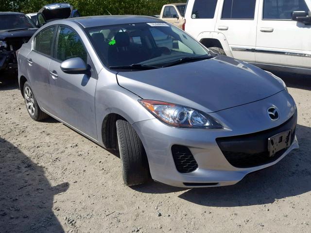 JM1BL1TG7D1771537 - 2013 MAZDA 3 I GRAY photo 1