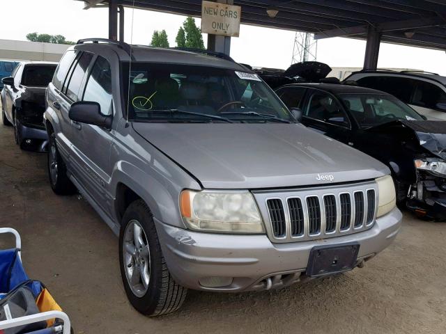 1J8GW68J52C216966 - 2002 JEEP GRAND CHER GRAY photo 1