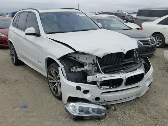 5UXKR0C55E0K49647 - 2014 BMW X5 XDRIVE3 WHITE photo 1