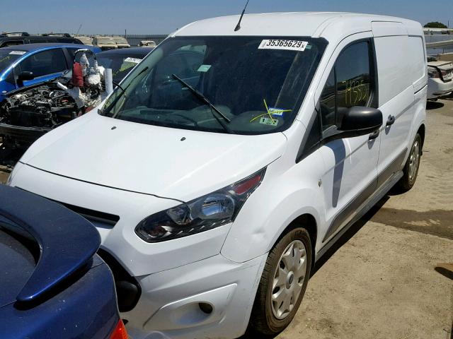 NM0LS7F72F1175872 - 2015 FORD TRANSIT CO WHITE photo 2