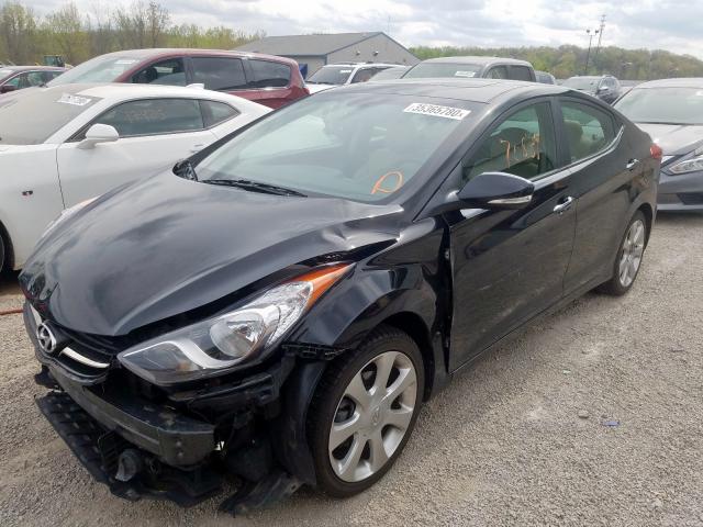 KMHDH4AE5DU616900 - 2013 HYUNDAI ELANTRA GLS  photo 2