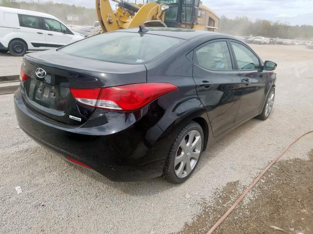 KMHDH4AE5DU616900 - 2013 HYUNDAI ELANTRA GLS  photo 4