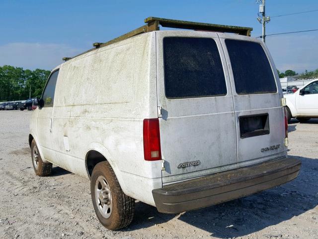 1GCDM19X33B150804 - 2003 CHEVROLET ASTRO WHITE photo 3