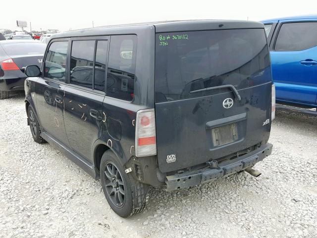 JTLKT324X64061329 - 2006 TOYOTA SCION XB 黑色 照片 3