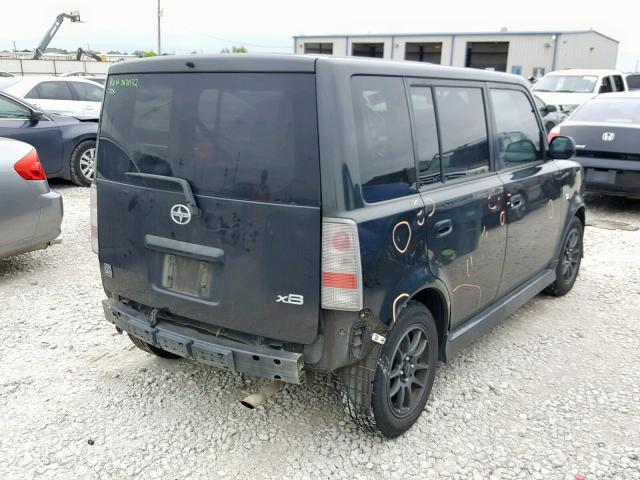 JTLKT324X64061329 - 2006 TOYOTA SCION XB 黑色 照片 4