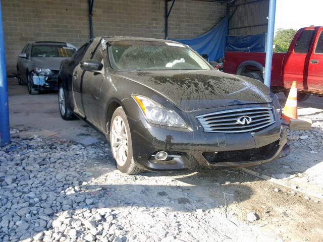 JN1CV6EL2DM981423 - 2013 INFINITI G37 BLACK photo 1