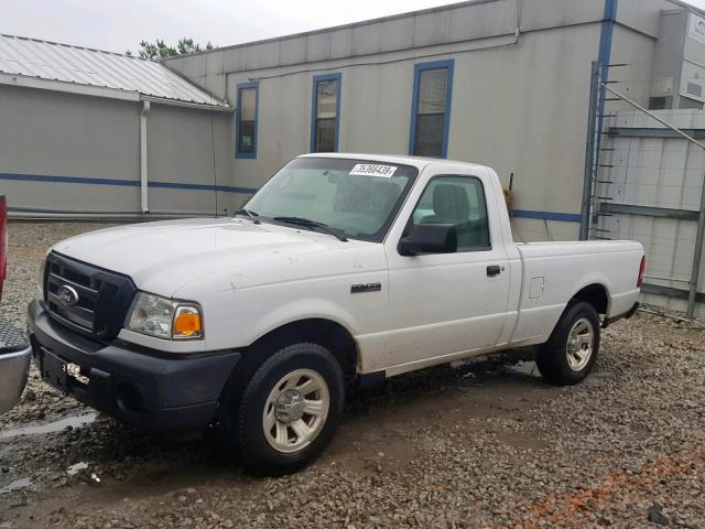 1FTKR1AD1BPA31810 - 2011 FORD RANGER WHITE photo 2