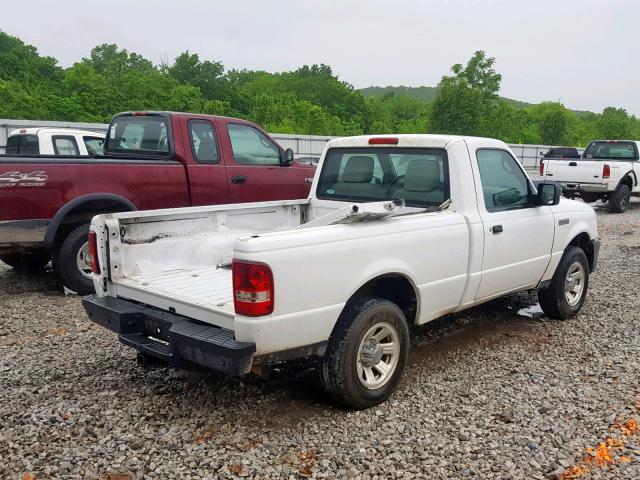 1FTKR1AD1BPA31810 - 2011 FORD RANGER WHITE photo 4