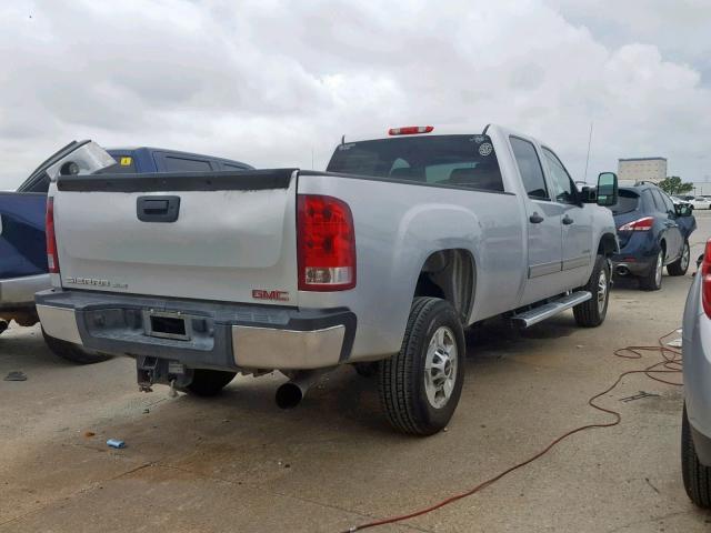 1GT110E83DF236645 - 2013 GMC SIERRA C25 SILVER photo 4