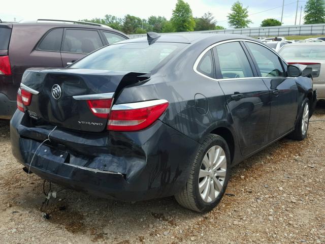 1G4PP5SK5F4213755 - 2015 BUICK VERANO BLUE photo 4