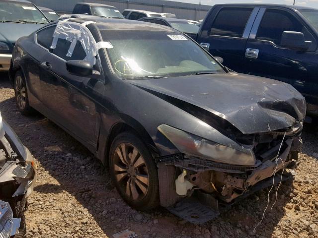 1HGCS12889A002443 - 2009 HONDA ACCORD EXL BLACK photo 1