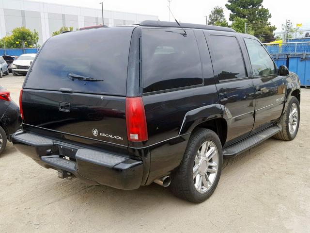 1GYEK13R5XR410258 - 1999 CADILLAC ESCALADE BLACK photo 4