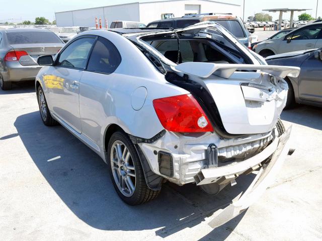 JTKDE167370147641 - 2007 TOYOTA SCION TC GRAY photo 3