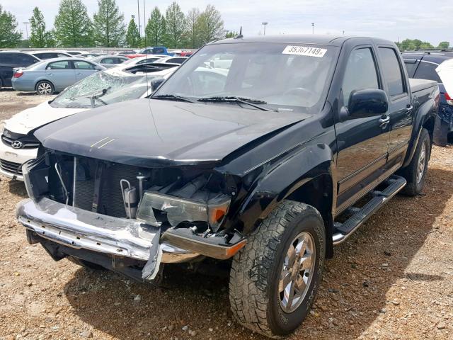 1GCJTDDE3A8101903 - 2010 CHEVROLET COLORADO L BLACK photo 2