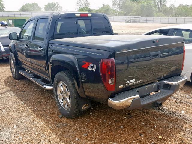 1GCJTDDE3A8101903 - 2010 CHEVROLET COLORADO L BLACK photo 3