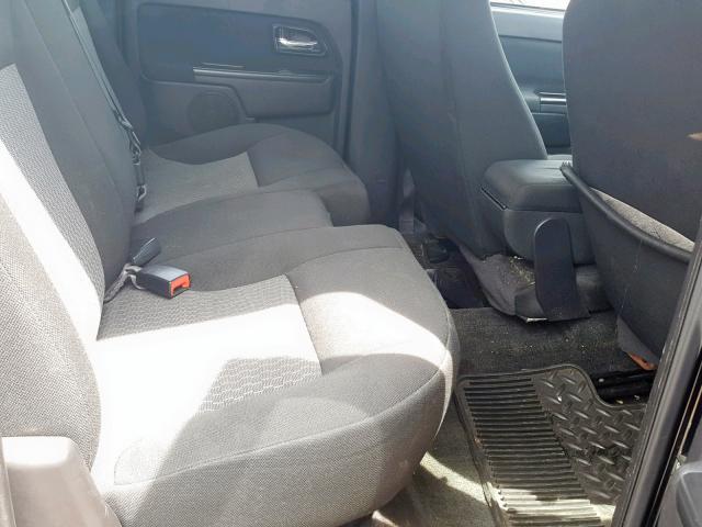 1GCJTDDE3A8101903 - 2010 CHEVROLET COLORADO L BLACK photo 6