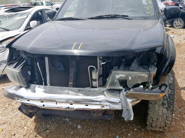 1GCJTDDE3A8101903 - 2010 CHEVROLET COLORADO L BLACK photo 9