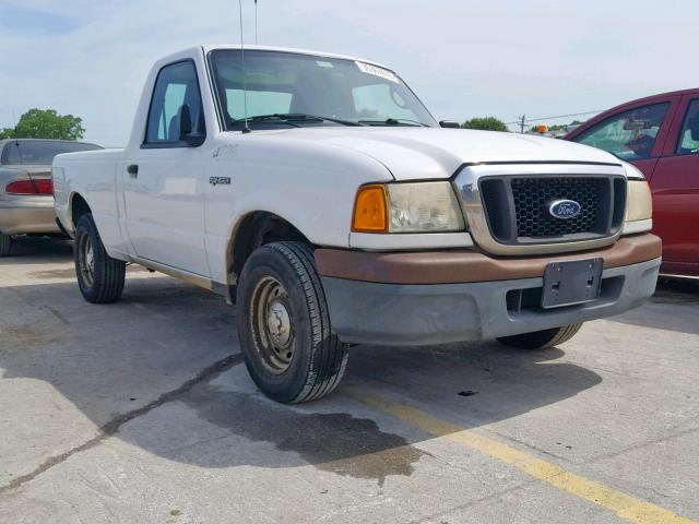 1FTYR10D44PB31933 - 2004 FORD RANGER WHITE photo 1