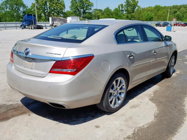 1G4GB5G30EF291007 - 2014 BUICK LACROSSE TAN photo 4