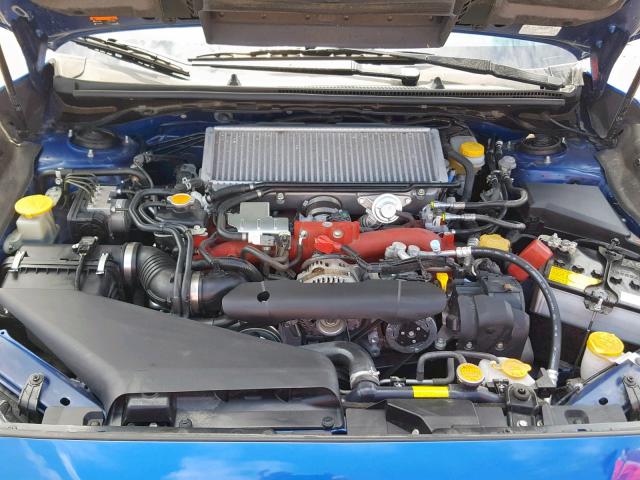 JF1VA2T62J9832778 - 2018 SUBARU WRX STI BLUE photo 7