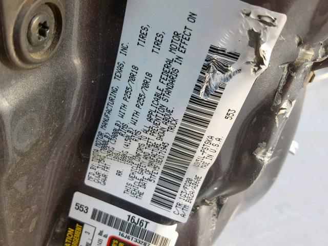 5TFEY5F18EX171945 - 2014 TOYOTA TUNDRA CRE GRAY photo 10