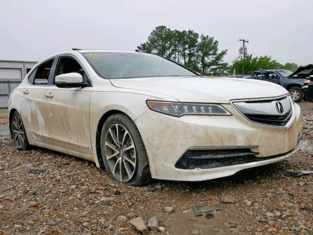 19UUB3F56GA000591 - 2016 ACURA TLX TECH WHITE photo 1