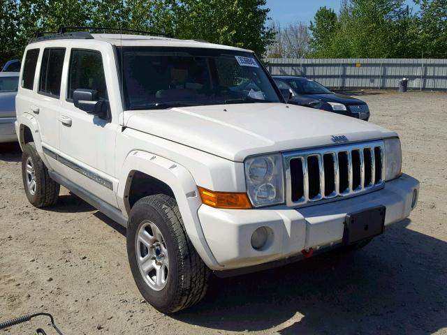 1J8HG58286C144249 - 2006 JEEP COMMANDER WHITE photo 1