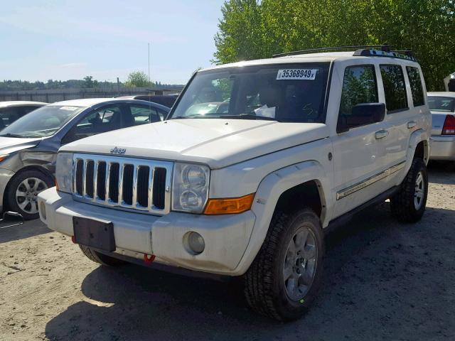 1J8HG58286C144249 - 2006 JEEP COMMANDER WHITE photo 2