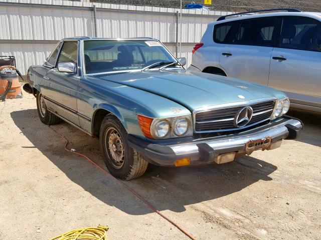 WDBBA45A1EA005786 - 1984 MERCEDES-BENZ 380 SL TEAL photo 1