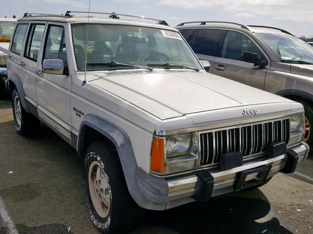 1J4FJ58L7KL488653 - 1989 JEEP CHEROKEE L WHITE photo 1