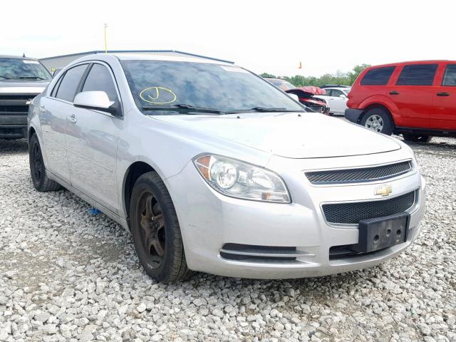 1G1ZH57B79F105108 - 2009 CHEVROLET MALIBU 1LT SILVER photo 1