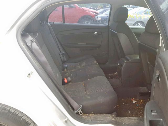 1G1ZH57B79F105108 - 2009 CHEVROLET MALIBU 1LT SILVER photo 6