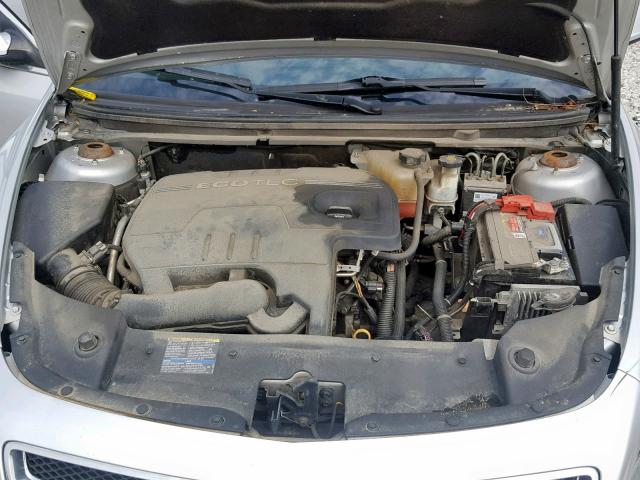 1G1ZH57B79F105108 - 2009 CHEVROLET MALIBU 1LT SILVER photo 7