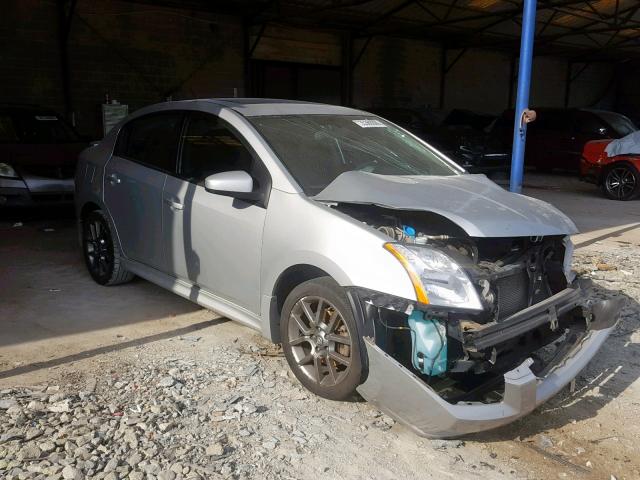 3N1BB6AP1BL607650 - 2011 NISSAN SENTRA SE- SILVER photo 1