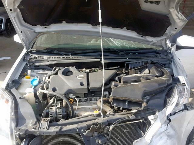 3N1BB6AP1BL607650 - 2011 NISSAN SENTRA SE- SILVER photo 7