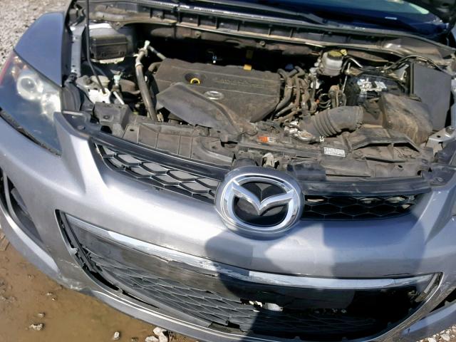 JM3ER2A58B0386386 - 2011 MAZDA CX-7 SILVER photo 7