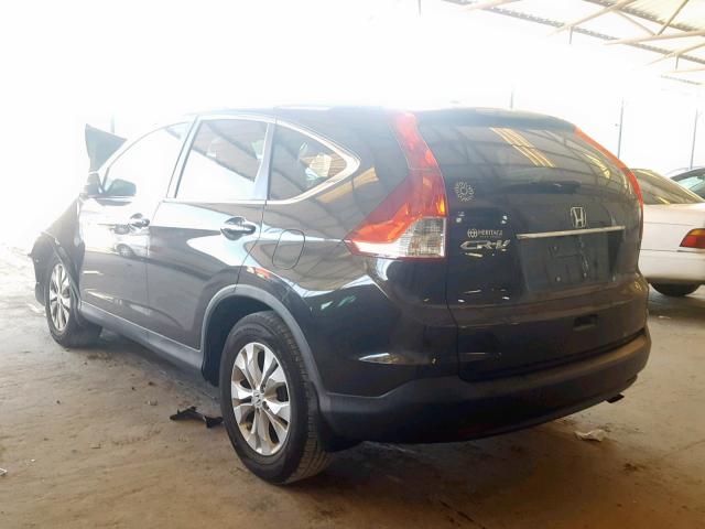 5J6RM3H76DL008620 - 2013 HONDA CR-V EXL CHARCOAL photo 3