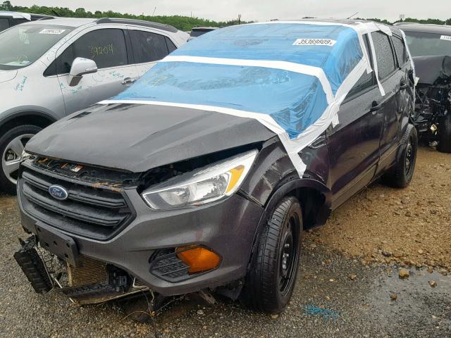 1FMCU0F71HUC48666 - 2017 FORD ESCAPE S GRAY photo 2