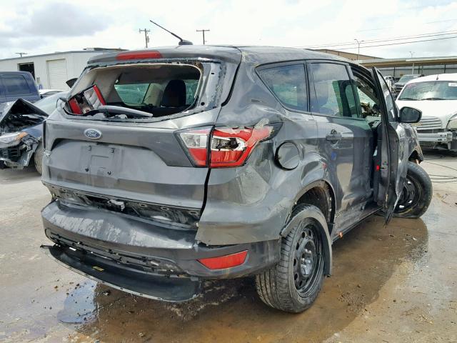 1FMCU0F71HUC48666 - 2017 FORD ESCAPE S GRAY photo 4