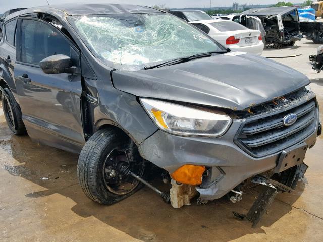 1FMCU0F71HUC48666 - 2017 FORD ESCAPE S GRAY photo 9