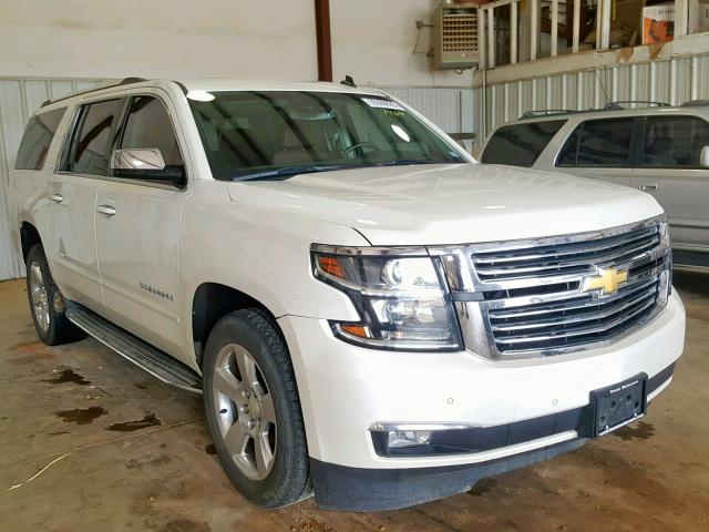 1GNSCKKC8FR127464 - 2015 CHEVROLET SUBURBAN C WHITE photo 1