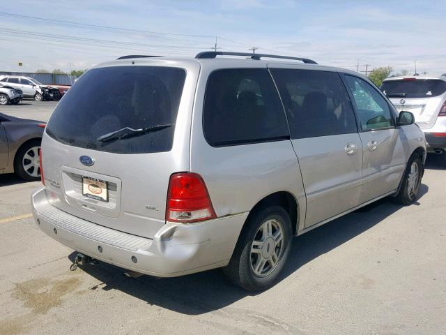 2FMDA522X4BA42136 - 2004 FORD FREESTAR S SILVER photo 4