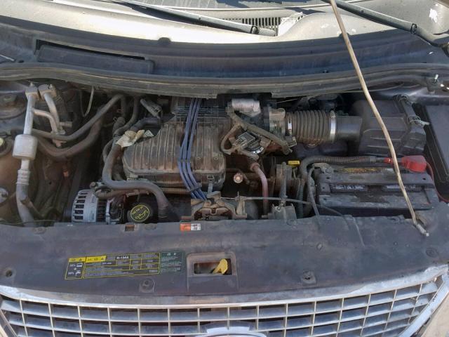 2FMDA522X4BA42136 - 2004 FORD FREESTAR S SILVER photo 7